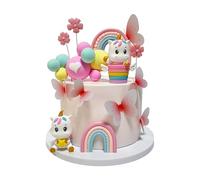 Unicorn Cake Toppers Cake Decorations for Girl Unicorn Theme Birthday Party