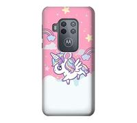 Unicorn Cartoon Case Cover For Motorola Moto One Zoom, Moto One Pro