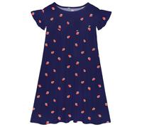 Unicorn Castle Girls Nightgowns Toddler Nighties Soft Sleepwear Cute Nightdress Kids Nightwear for Girl,Dark Blue,3-4 Years