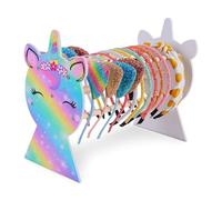 Unicorn Castle Headband Holder Girls Hair Accessories Organiser Hairband Display Stand Organiser for Girls Room Accessories