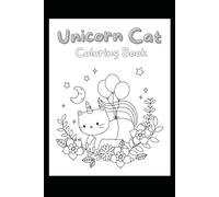 Unicorn Cat Coloring Book