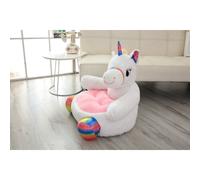 (Unicorn) Child Gifts Kids Plush Sofa Seat Bear Panda Soft Chair Toddlers Armchair Cushion