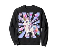 Unicorn Child Unicorns Fabulous Animal Fairy Tale Retro Horse 60s Sweatshirt