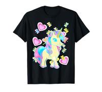 Unicorn Children's Girls Child Teen Unicorns Retro 80s T-Shirt