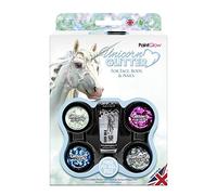 Unicorn Chunky Cosmetic Glitter Shaker Boxset fix gel Festival Glitter PaintGlow