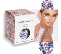 Unicorn Chunky Glitter ✮ Large 30g Jar KARIZMA BEAUTY ✮ Festival Glitter Cosmetic Face Body Hair Nails