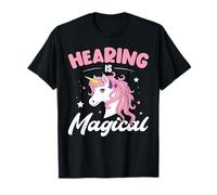 Unicorn Cochlear Implant For Hard Of Hearing And Deaf People T-Shirt