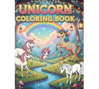 unicorn coloring book: A Beautiful Collection of Easy, Fun, and Unique Unicorn Coloring Pages for Girls and Boys
