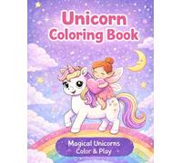 Unicorn Coloring Book: Magical Unicorns Color and Play