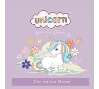 Unicorn Coloring Book: Unicorns/Flowers/Butterflies