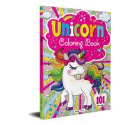 Unicorn Colouring Book : 101 Artworks