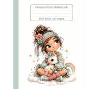 Unicorn Composition Notebook: Wide Ruled Lined Paper, 7.5 x 9.75, 110 Pages, The Magical Sparkle Collection