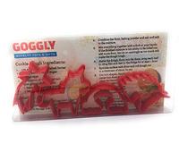 Unicorn Cookie Cutter Set of 4 - Unicorn Head, Rainbow & Shooting Star Cookie Cutter, Biscuit, Pastry, Fondant Clay Cutters