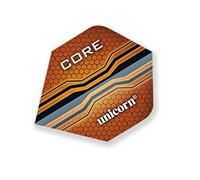 Unicorn Core 75 Core Plus Dart Flight, Orange, One Size