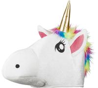 Unicorn Costume Hat Fancy Dress Adult One Size Multicolour Gold Horn Hen Party