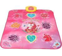 Unicorn Dance Mat Toys With LED Lights, Adjustable Volume Built-in Music, 9 Keys, 6Modes, Memory & Piano Functions, Musical Dancing Game, Easy To Clean & Fold,Non-Slip Surface, Battery Powered(Pink)