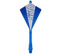 Unicorn Dart Flights & Shafts | Sigma Accuracy Pack | Slikstik Medium 72.3 mm Shaft & Sigma 900 Pro 100 Micron Flight | Blue | 3 Stems & 3 Flights