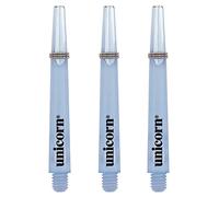 Unicorn Dart Shafts | Gripper 3 Mirage | Durable Nylon | Blue | 3 Stems | Short 34.4 mm