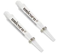 Unicorn Dart Shafts | Gripper 3 Mirage | Durable Nylon | Clear | 3 Stems | Short 34.4 mm
