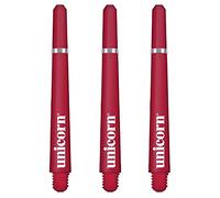 Unicorn Dart Shafts | Gripper 4 | Durable Polycarbonate | 3 Stems | Red | Medium 41.0 mm