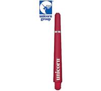 Unicorn Dart Shafts | Gripper 4 | Durable Polycarbonate | 3 Stems | Red | Short 35.0 mm