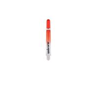 Unicorn Dart Shafts | Gripper 4 Two-Tone | Durable Polycarbonate | 3 Stems | Red Gradient | Short 35.0 mm