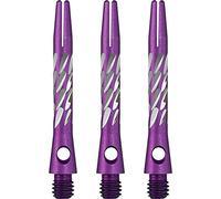 Unicorn Dart Shafts | Premier | Anodised Aluminium | Medium 45.0 mm | Purple | 3 Stems
