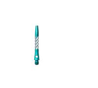 Unicorn Dart Shafts | Premier | Anodised Aluminium | Short 37.0 mm | Green | 3 Stems