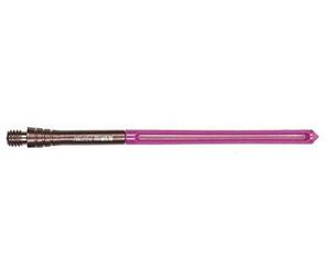 Unicorn Dart Shafts | Sigma Phase 5 | 100% Titanium Adaptor, Durable Hi-Flex Shaft | Long 74.4 mm | Rosso | 3 Stems
