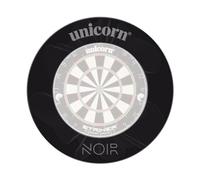 Unicorn Dartboard Backboard Surround | Noir Professional | Heavy-Duty High Density Injection Moulded EVA Plastic | No Fixings required | Black