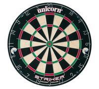 Unicorn Dartboard | Striker | Round Wire Number Ring | Championship Quality Sisal Bristle | Superslim Wire Fasteners