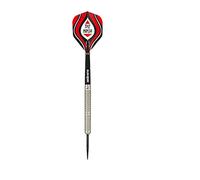 Unicorn Darts Seigo Asada - Maestro 90 Percent Tungsten Natural Steel Tip Dart, Red/Black, 25 g