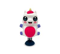 Unicorn Dashboard Dancer - Magical Happy Unicorn Bobblehead with Bright Pink Belly and Purple Hooves - Fun Car Accessory and Gift for Anyone Who Needs a Little Magic Plastic