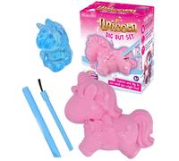 Unicorn Dig Out Toy Pink Block Hidden Blue Treasure