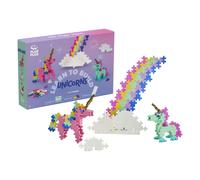 Plus-Plus 3908 Ingenious Construction Toy, Learn to Build, Unicorns, Creative Building Blocks, 275 Pieces