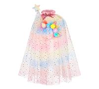 Unicorn Costume: Cape + Headband + Wand, SOUZA multicoloured