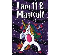 Unicorn Drawing Journal with Positive Affirmations Kids Age 11: I am 11 and Magical Unicorn Drawing Notebook for 11 Year Old Girl Birthday Gift | Blank & Lined Pages