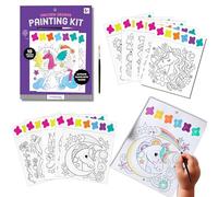 Unicorn Dreams Painting Kit | Ages 5+, Mess Free Watercolor Paint Set, Paint Brush Included, Unicorn Themed, Family Fun, Screen-Free Play, FSC Certified
