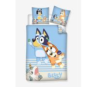 Unicorn Duvet Cover & Pillowcase Set, BLUEY sky blue