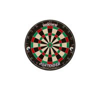 Unicorn Easy Score Dartboard Darts Board Contender Fun Learning Beginner Trainer 2 x Bigger Trebles Doubles Competition Quality Sisal Bristle Bo