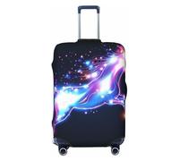 Unicorn Elastic Travel Luggage Cover Suitcase Protector, Print Suitcase Baggage Cover Anti-Scratch