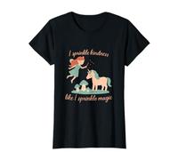 Unicorn Fairy Magic Pixie Dust Pastel Peach Mint Graphic T-Shirt