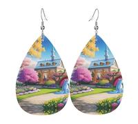 Unicorn Fairy Tale Teardrop earrings are perfect for holiday gatherings parties or family dinner decorations.