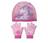 Unicorn Follow Your Dreams Winter Hat and Gloves set ZK14853