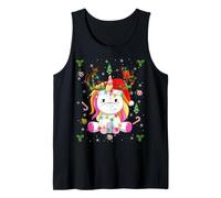 Unicorn for Girls Cute Rainbow Magical Unicorn Christmas Tank Top