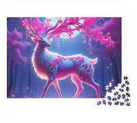 Unicorn Forest Scene 1000 Piece Jigsaw Puzzle for Adults Relaxing Family Game 38x26cm/1000pcs