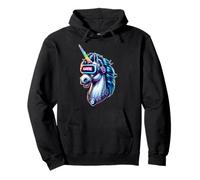 Unicorn Gaming Virtual Reality Adventure Pullover Hoodie