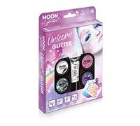 Unicorn Glitter Boxset by Moon Glitter - Cosmetic Festival Makeup Glitter for Face, Body, Nails, Hair, Lips