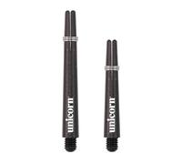(Short, Black) Unicorn Gripper 3 Nylon Darts Stems Shafts Set (2020)