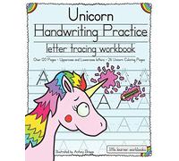 Unicorn Handwriting Practice: Letter Tracing Workbook: 1 (Little Learner Workbooks)
